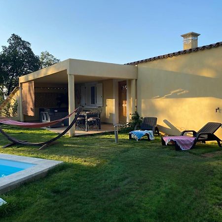 Agreable Rez De Jardin Avec Piscine Et Jacuzzi Cervione Exterior foto